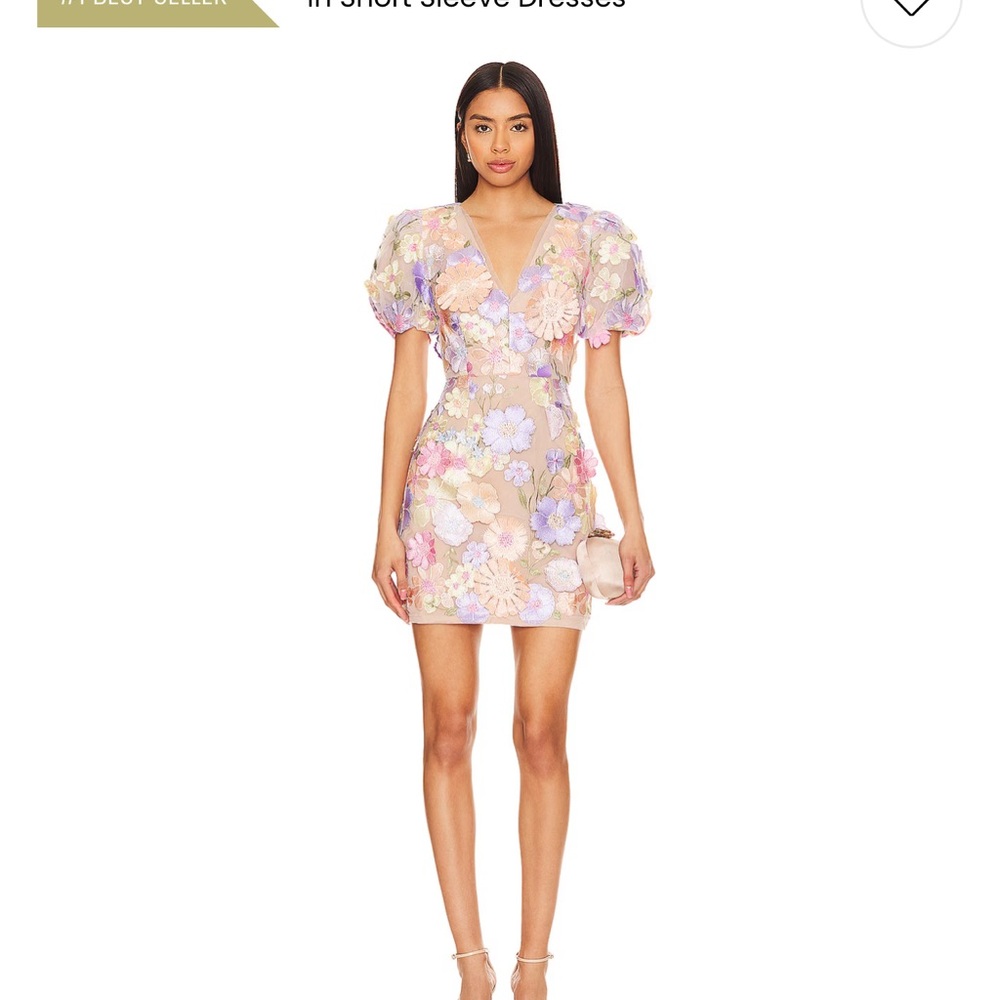 Floral Puff Sleeve Dress